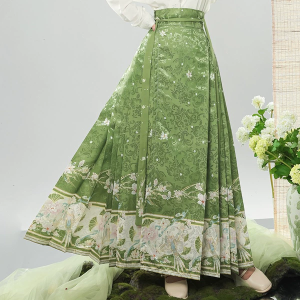 Green Horse Skirt