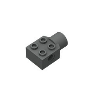 [Minimum Order of 1kg] Cross-Border Moc Building Blocks Compatible with Lego 48169 2X2 with Movable Joints Connecting Brick Accessories