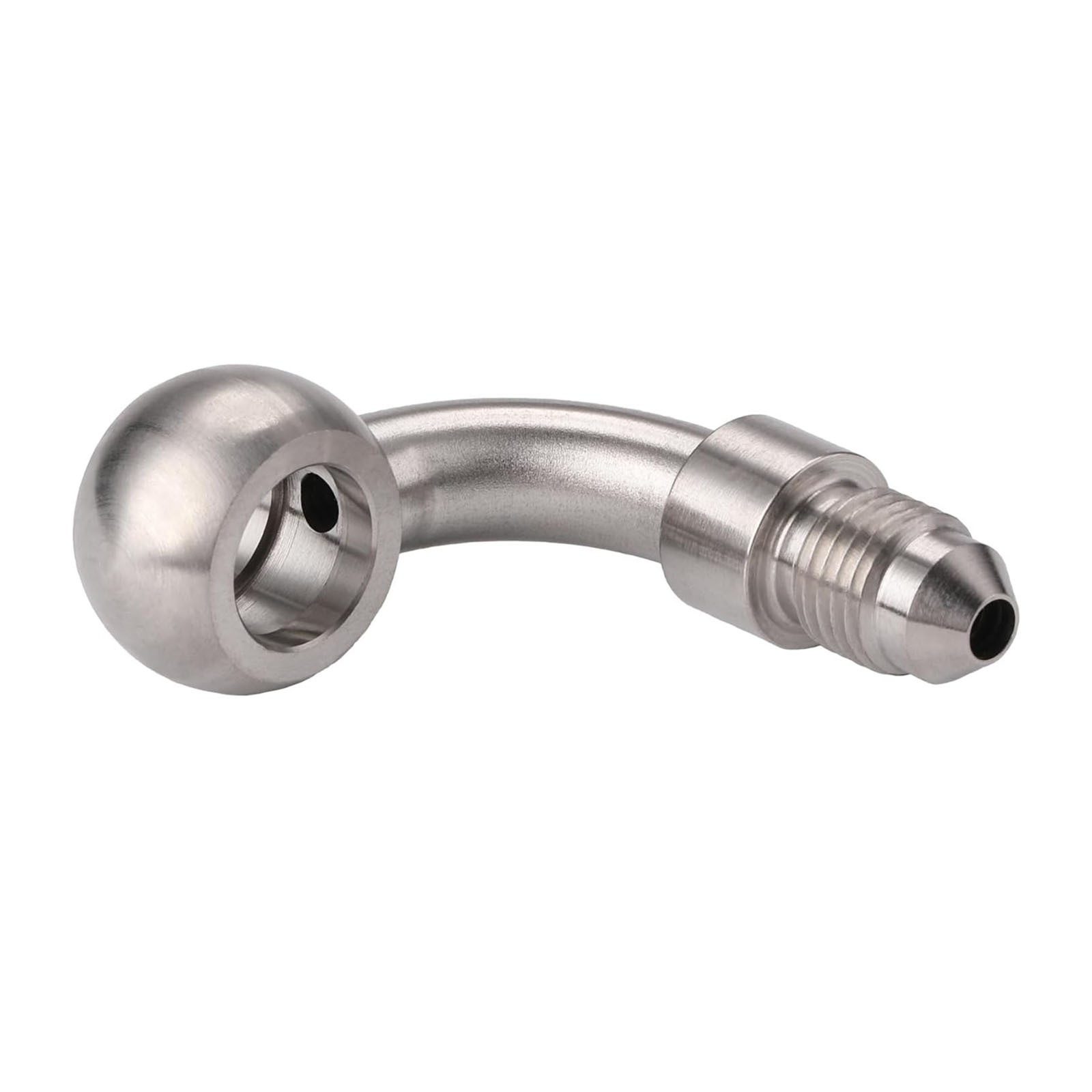 Multi-angle motorcycle modification accessories stainless steel brake hose AN3 fish-eye joint hose