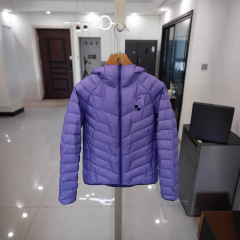 凯*石小太阳羽绒服鹅绒保暖户外登山外套男女轻便新短款连帽外套