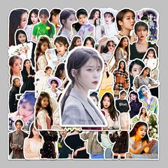 50 IU Star Luggage Sticker Creative Waterproof Washable Skateboard Computer Tablet Cartoon Decor Sticker