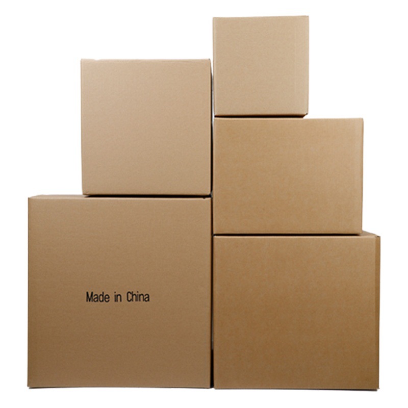 Transfronterizo de cartón móvil Super duro papel Kraft Amazon FBA caja de cinco capas corrugado logística cartón expreso en stock