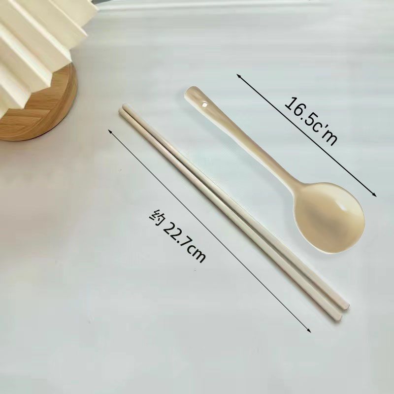 ins奶油色陶瓷泡面碗带盖学生宿舍用双耳面碗家用方便面碗一人B14|undefined
