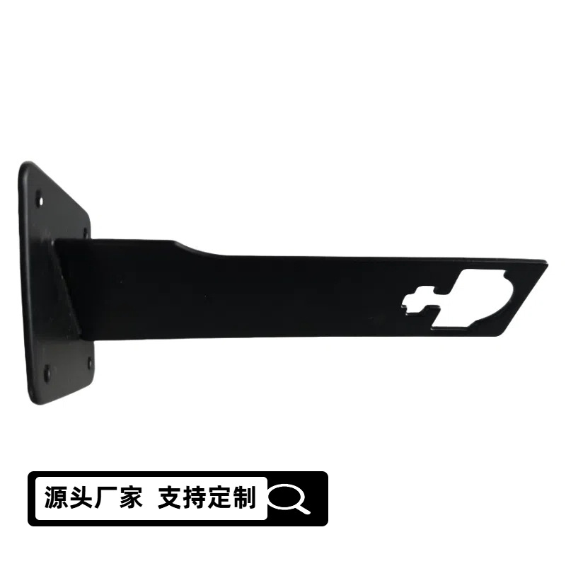 厂家直供上墙管托方管托商超货架托臂