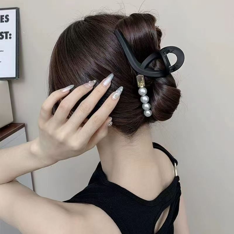 2025年の新しいスタイル、多用途のヘアピンとヘッドウェア、シンプルなサメクリップ、ファッションアクセサリー、ヘアクリップ、気質向上|undefined