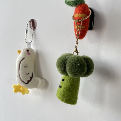 Entrance door wall decoration fruit hook wall hanging wall coat hook children's creative factory live broadcast BH240