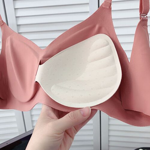 Shangpin Wuheng SP928 Solid Color Mini Strap Bra with One-Piece Smooth Latex and Invisible Hook