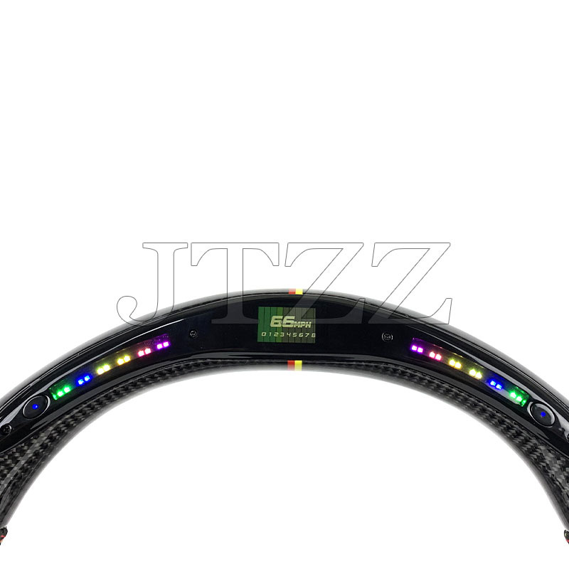 Suitable for Mercedes-Benz AMG CLA CLK CLC CLB C300 C- class dragonfly disc modified carbon fiber steering wheel
