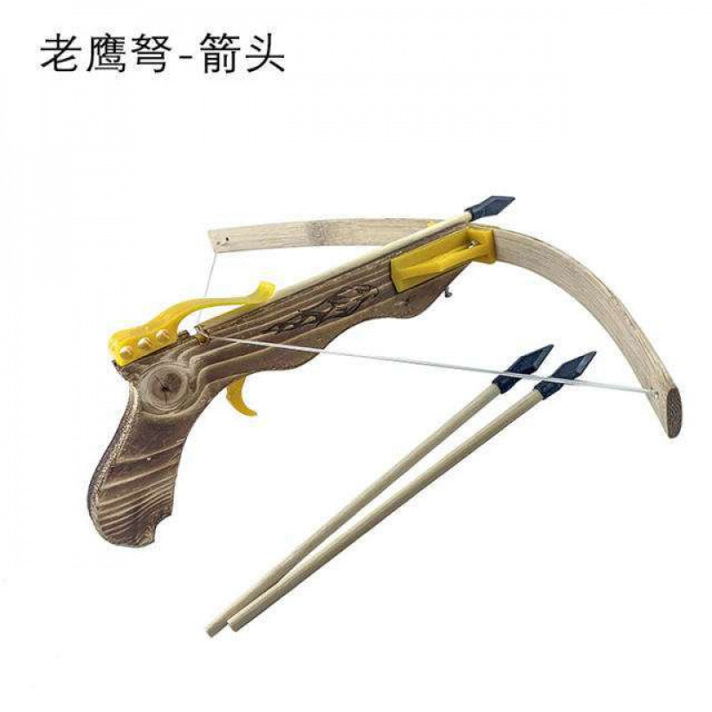 木制新款弓箭弩箭十字弩软胶头玩具工艺品摆件装饰品工厂批发|undefined