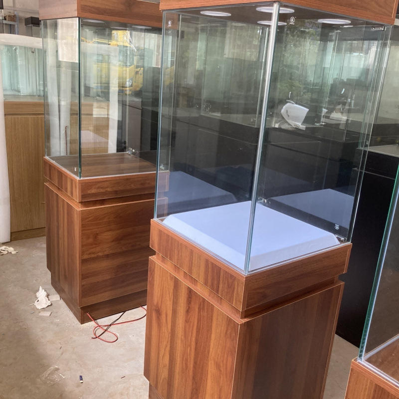产品珠宝展示柜 首饰玉器展柜 玻璃柜 博物馆文物陈列柜 展览柜台