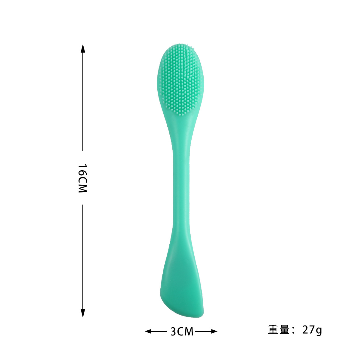 Cepillo de silicona suave transfronterizo tipo cepillo de lavado de cara desmaquillador de espinillas herramienta de limpieza herramienta de belleza portátil