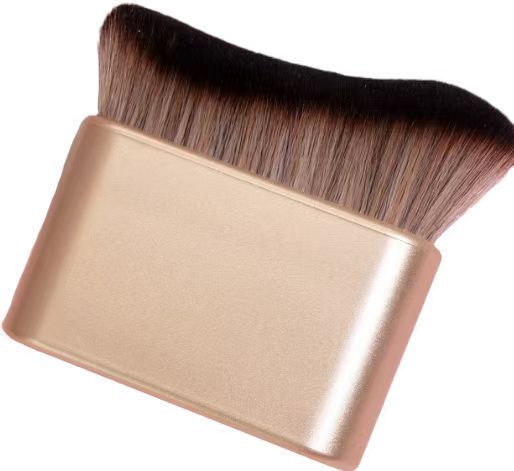 Venta caliente transfronteriza Cepillo negro Cepillo corporal multifuncional Cepillo corporal suave Cepillo plano grande Cepillo de rubor y otras herramientas de belleza