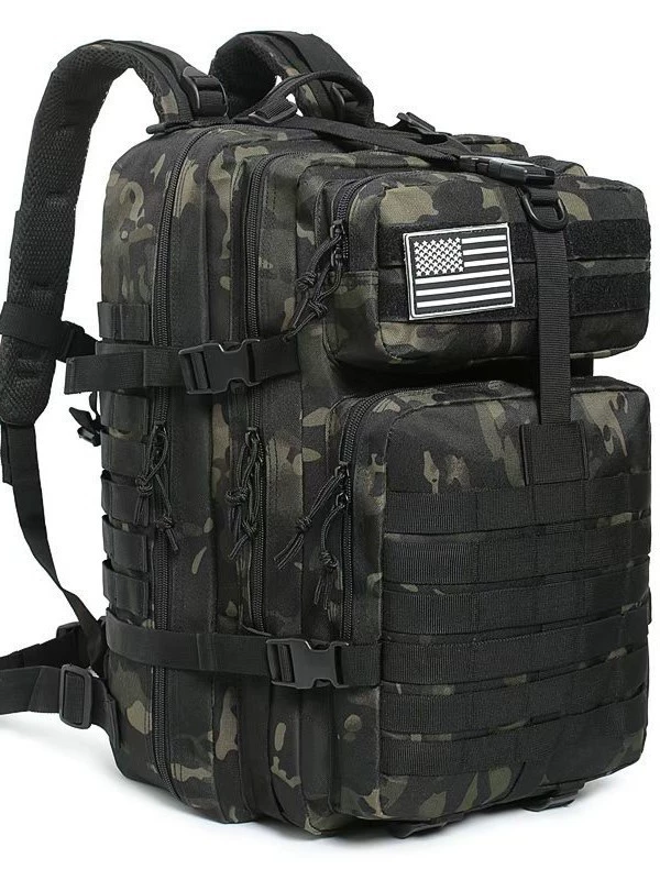 Sports waterproof climbing capacious tactics backpack for hiking