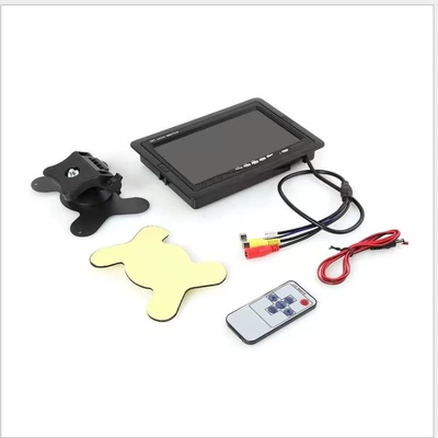 24V truck night vision reversing camera 7inch desktop monitor vehicle monitoring high-definition bus camera (Car display) - 7inch-desktop-dcav-interface-monitor