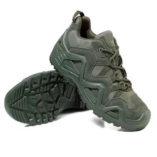 Russian Outdoor Mountaineering Low-Top Thickened Non-Slip Wear-Resistant Hiking Breathable Tactical Boots for Men