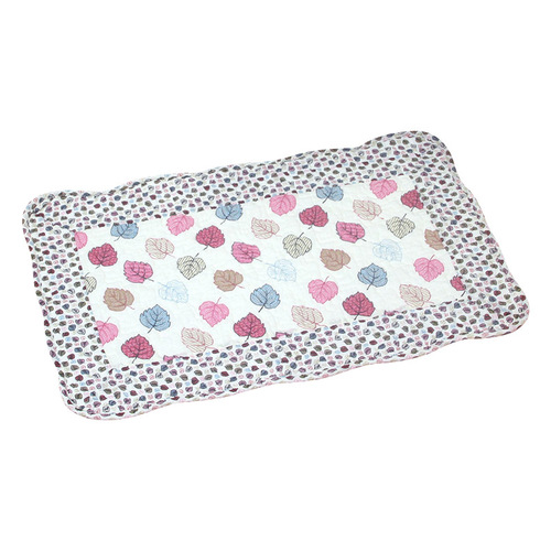 New full cotton mat door mat fabric quilting anti-slip patchwork living room country small foot pad children's bedroom pad 