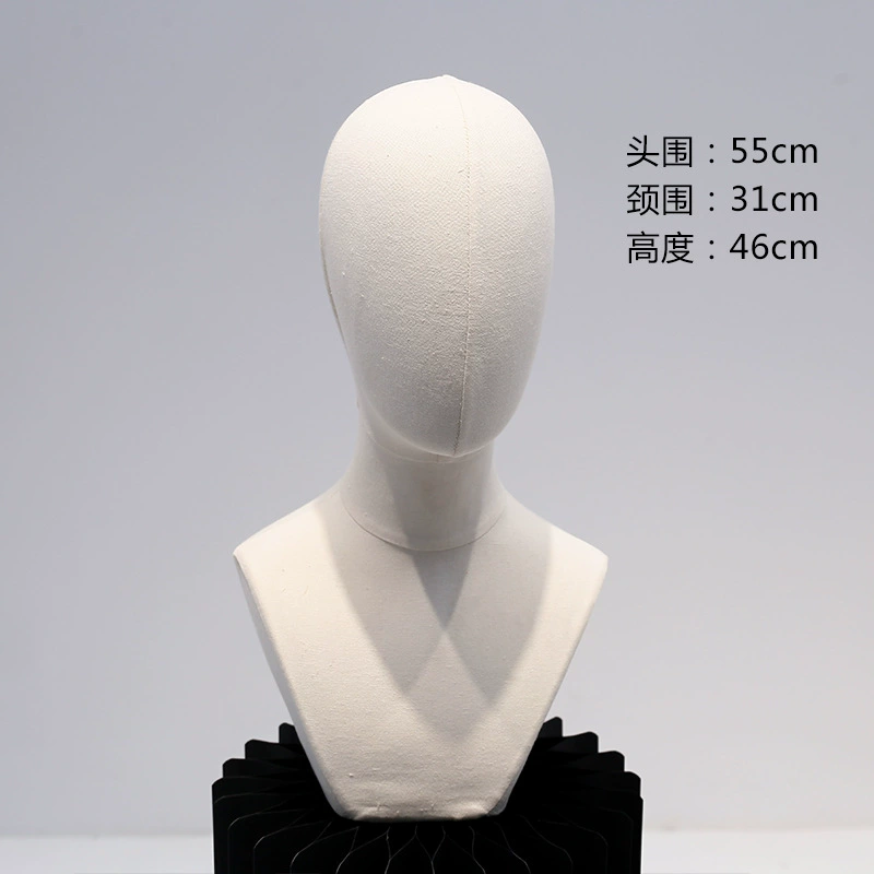 Mannequin head, hat, wig, stand, hair accessory for bride