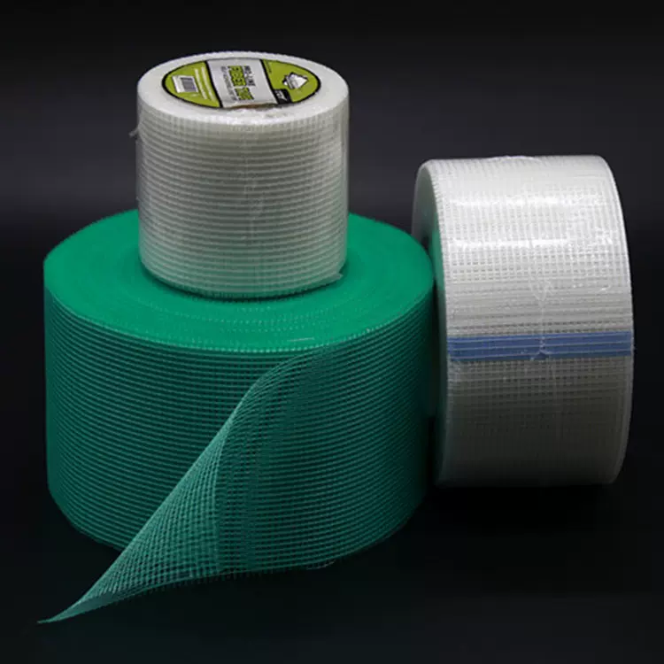工厂直供玻璃纤维自粘胶带石膏板补缝带抗裂带抗拉抗变形抗裂增强