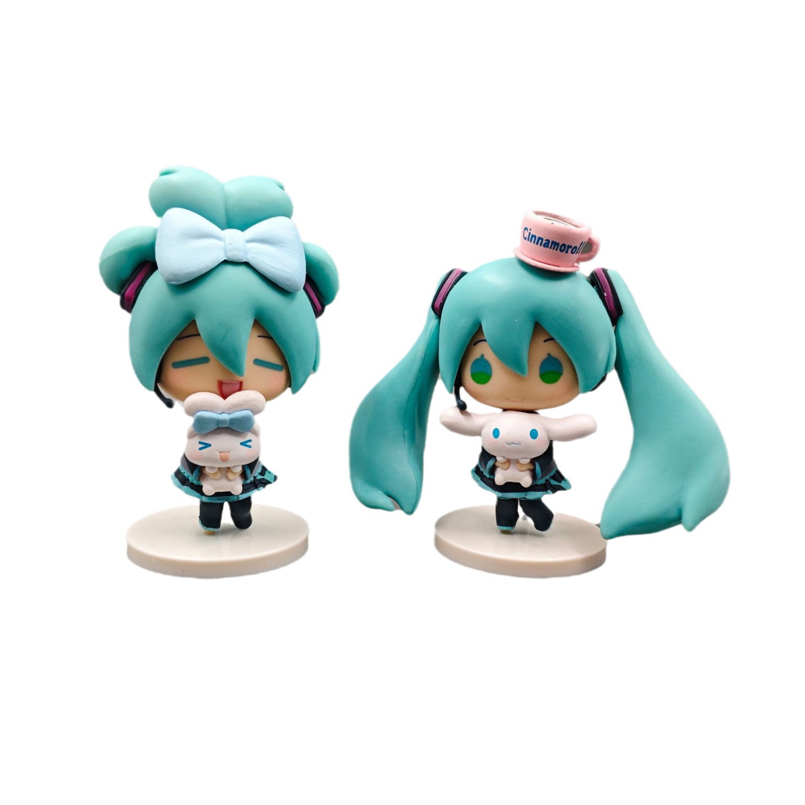 재고 FURYU 초기 사운드 미래 백합 요정 비취 구이 개 인스턴트 국수 압력 손 베개 조경 장식품 배치