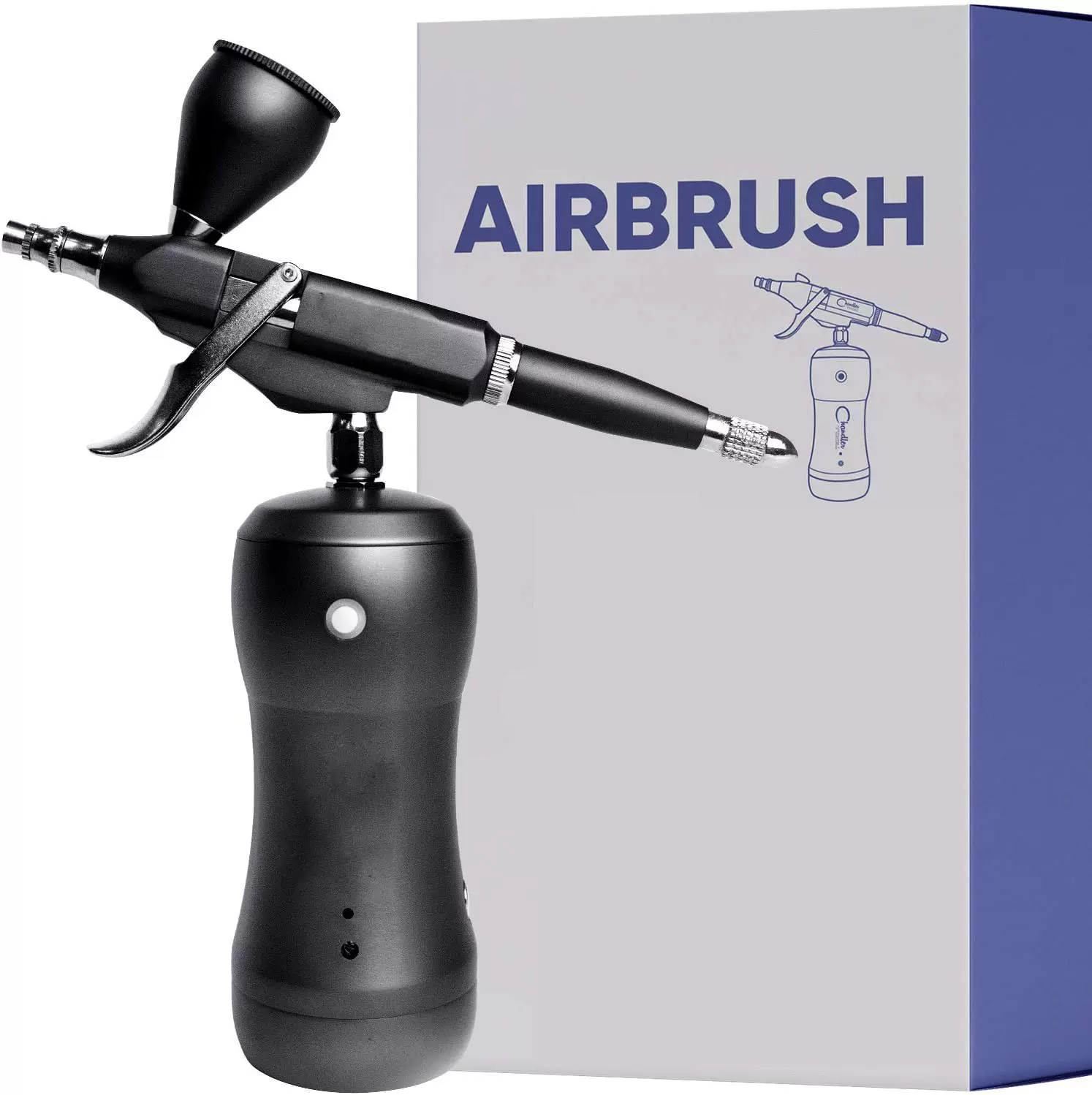 亚马逊 ebay 热销便携式充电式喷笔气泵套装喷涂笔枪电动喷漆喷枪