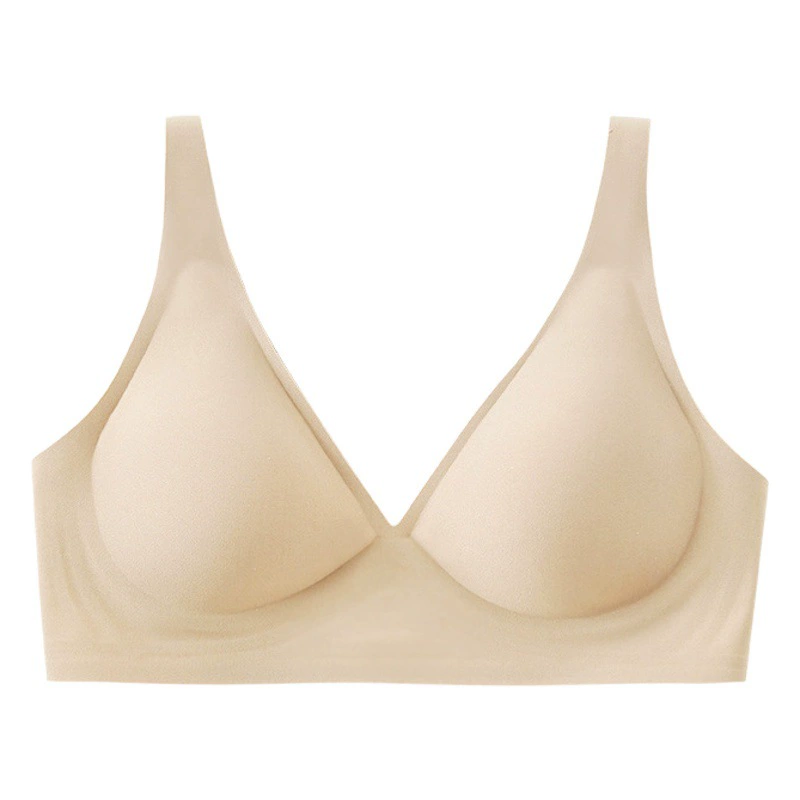 Французский голый без следов желе нижнее белье женский без стальных кругов