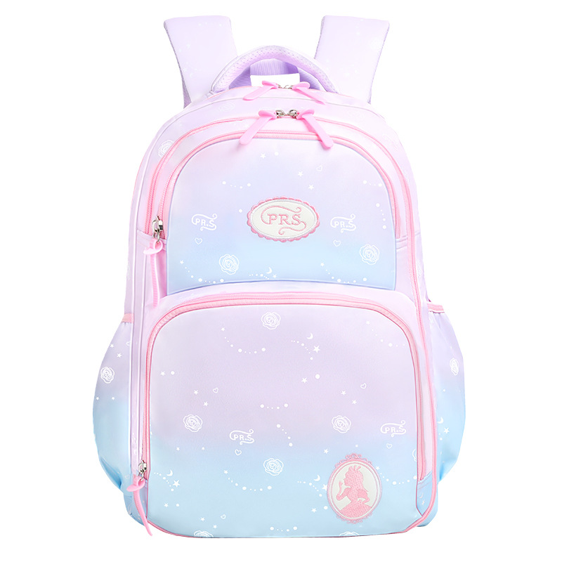 2024 nueva mochila infantil coreana simple de gran capacidad Shaodong mochila de hombro de estudiantes ligera