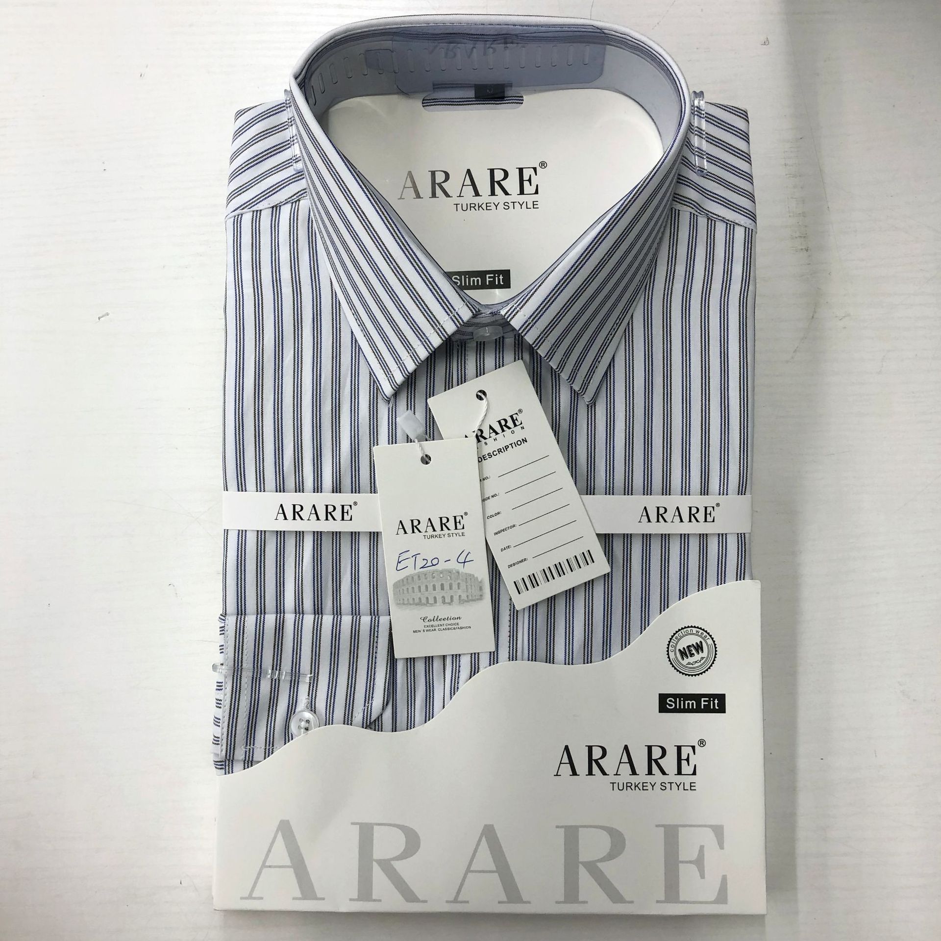Men's Clothing Striped Long Sleeve Cotton Shirt Business Casual Summer Basic Elegant Style Fit Single Breasted_viptrois.com