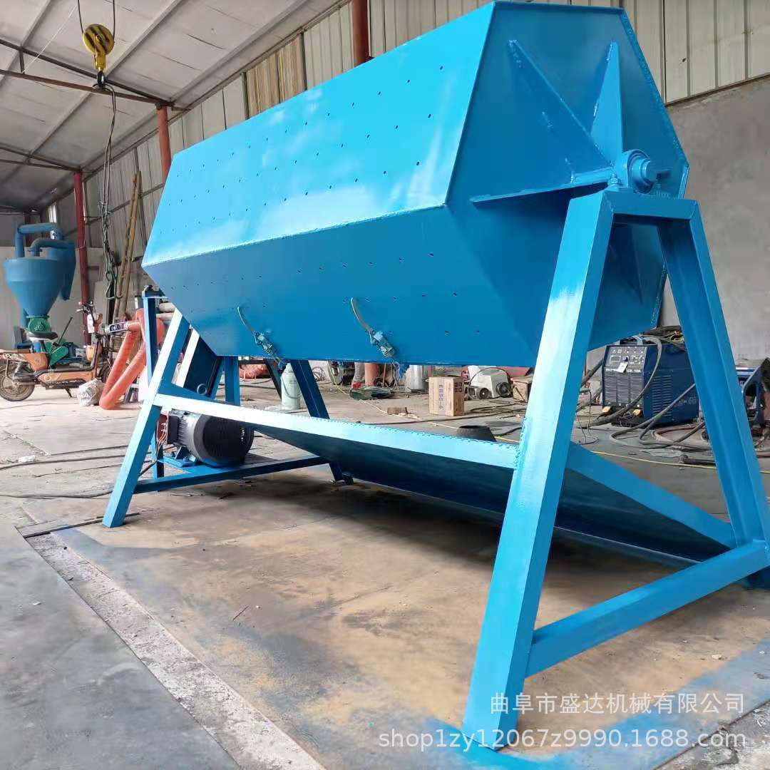 五金小件翻新除锈机六角滚筒抛光机厂家 石头滚筒去棱机