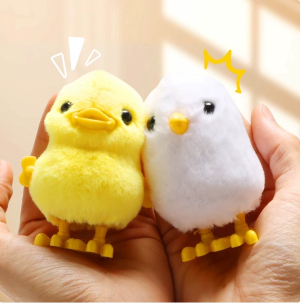 Wind-up plush interactive toy for jumping, 2 years, for children and parents