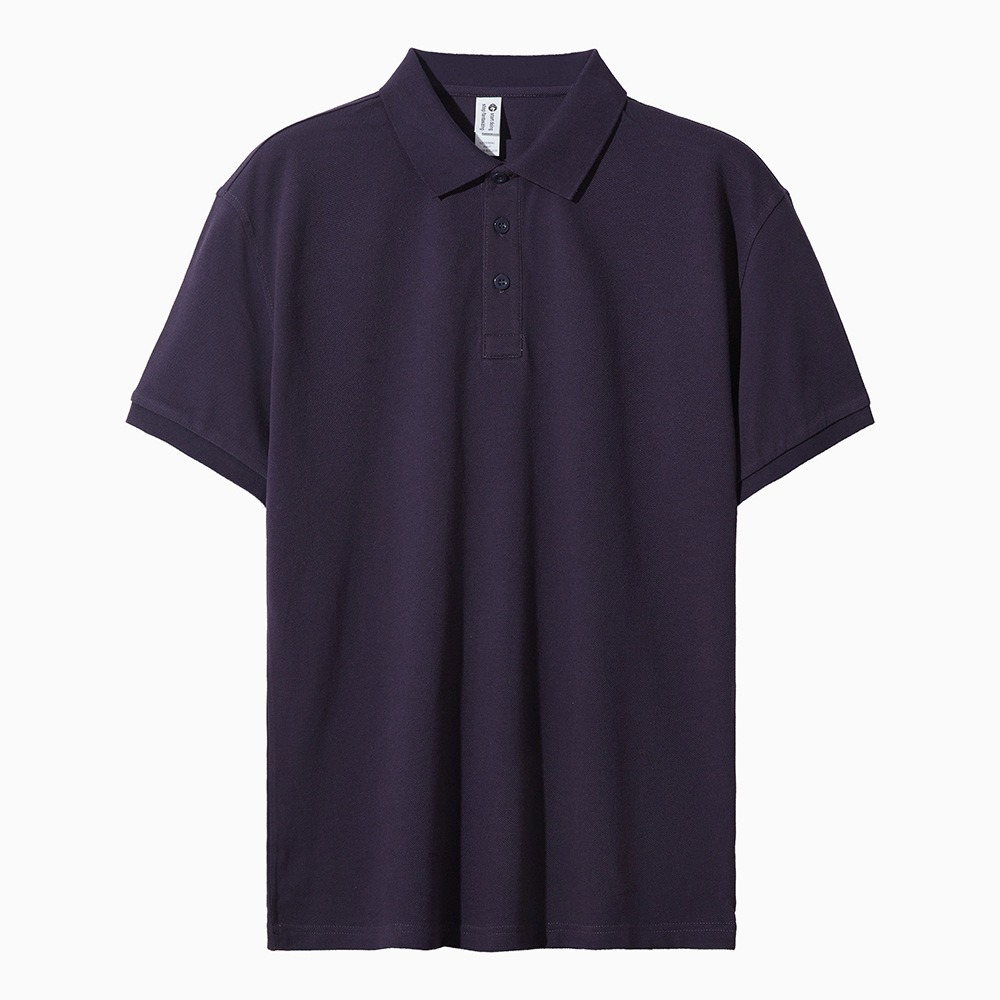 Polo cuidadosamente seleccionado, ropa de trabajo personalizada, camiseta de solapa de manga corta, logotipo impreso bordado, ropa de trabajo publicitaria, camisa cultural de verano