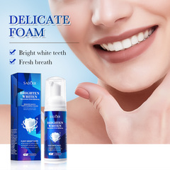 Full English Dental Cleaning Foam 60ml SADOER for Cleaning Tartar, Gums, Teeth, Oral Care, Cross-Border Trade Wholesale