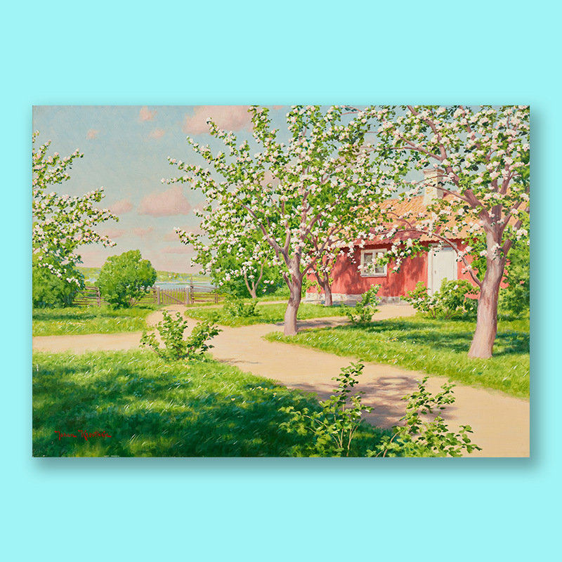 約翰克魯森2 清新田園生活文藝小眾臥室牆面貼畫報桌面裝飾畫