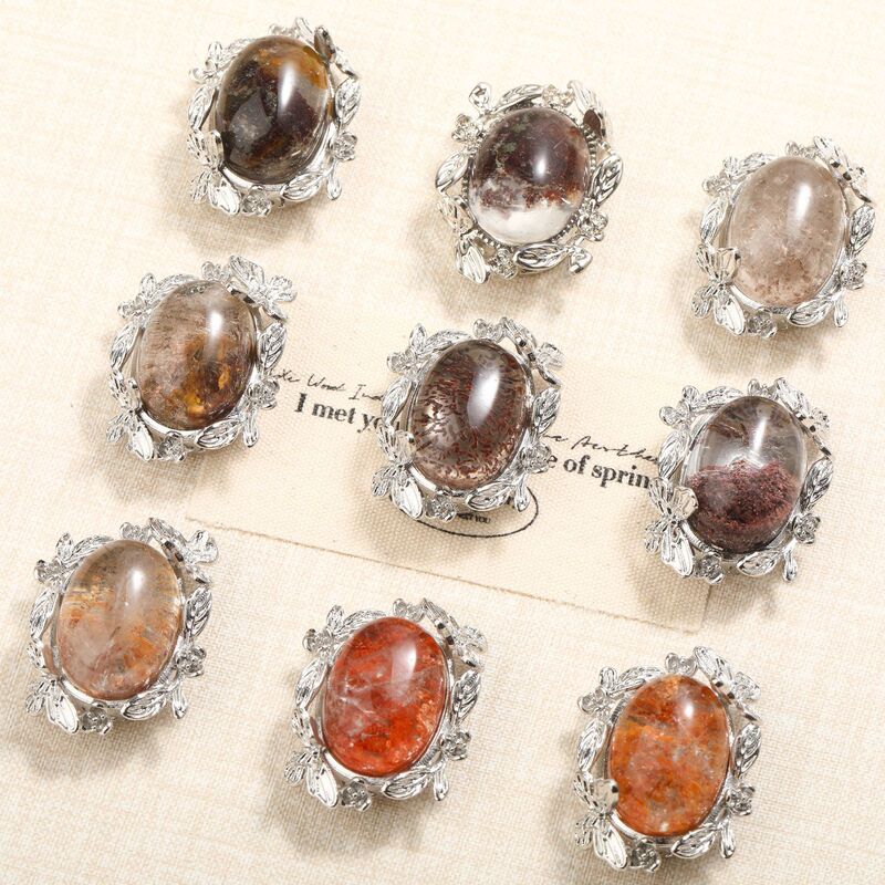 Natural Ghost Egg Surface Magic Box DIY Handmade Butterfly Drag Accessories Accessories Crystal Magic Box Factory Wholesale