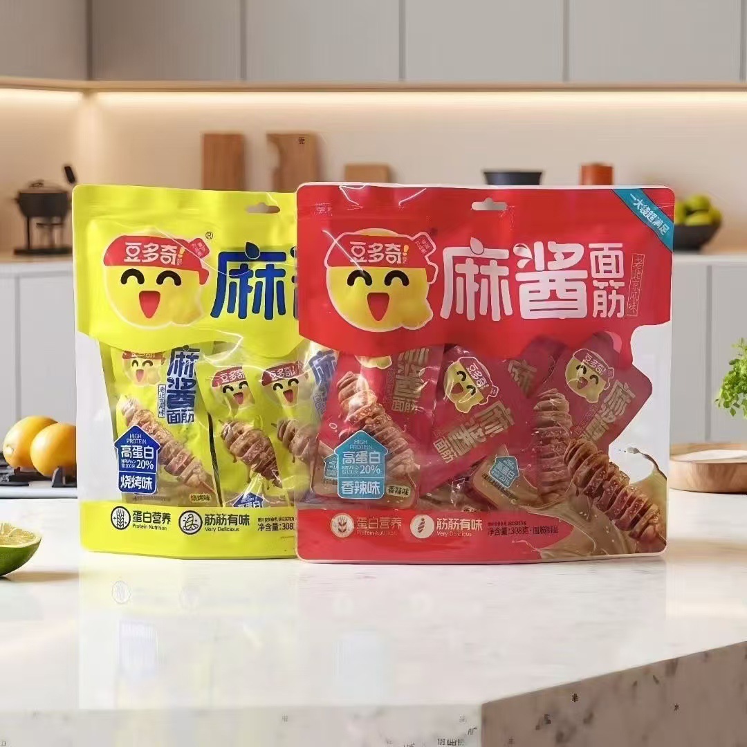 Spicy Bean Curd Sesame Sauce Gluten Rolls Dormitory Snack Leisure Food Old Beijing Flavor