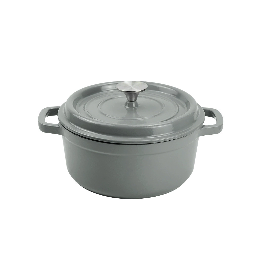 Non-stick pot Enamel pot Universal stew pot Dual-purpose cast iron pot Casserole soup pot Double ear soup pot Gift pot Stew pot