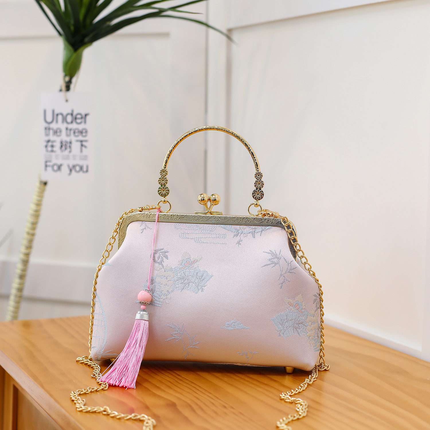 우아한 내셔널 스타일-핑크-3006