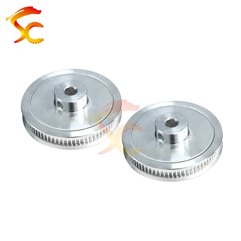 厂家直供铝合金同步带轮 2GT72齿 内孔6 齿面6.5 高精度 带宽6mm