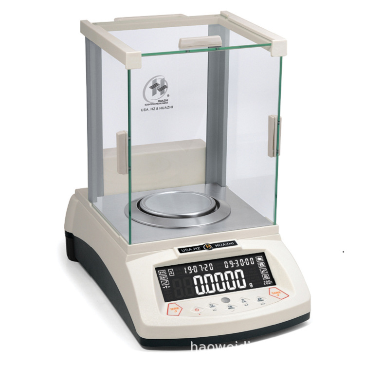 比重密度分析天平HZK-FA300 万分之一克0.1mg砝码校准 华志品牌