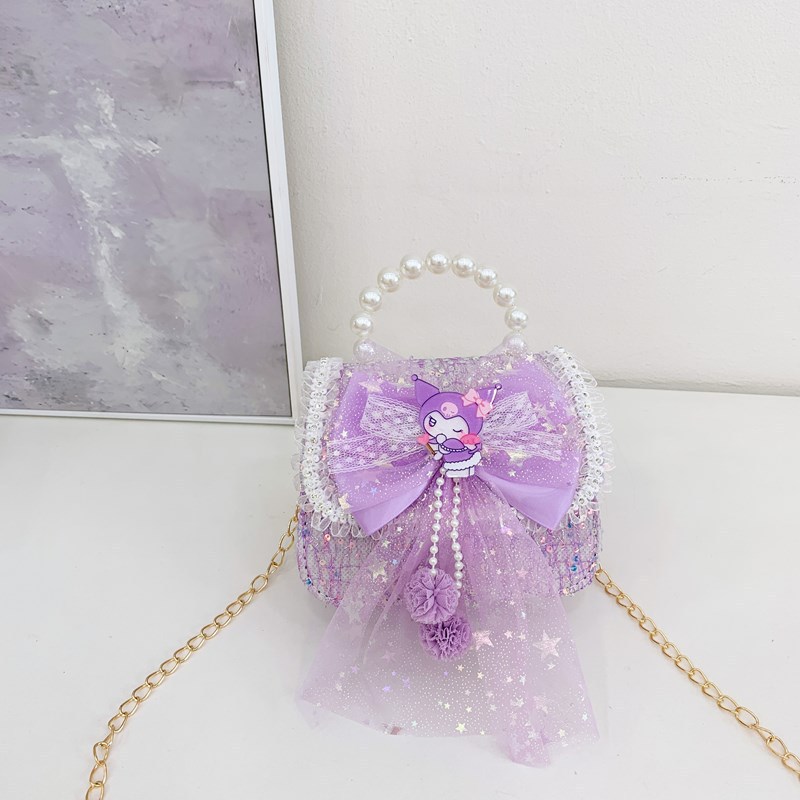 Nuevo tipo de bolso de niña, tendencia de moda para niños, bolso de hombro, pequeña niña encantadora mini bolso de dibujos animados