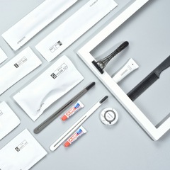 Simple Hotel Disposable Toothbrush and Toothpaste Set, High-end Homestay Room Oral Care Items, Hotel Use Bathroom Supplies Wholesale