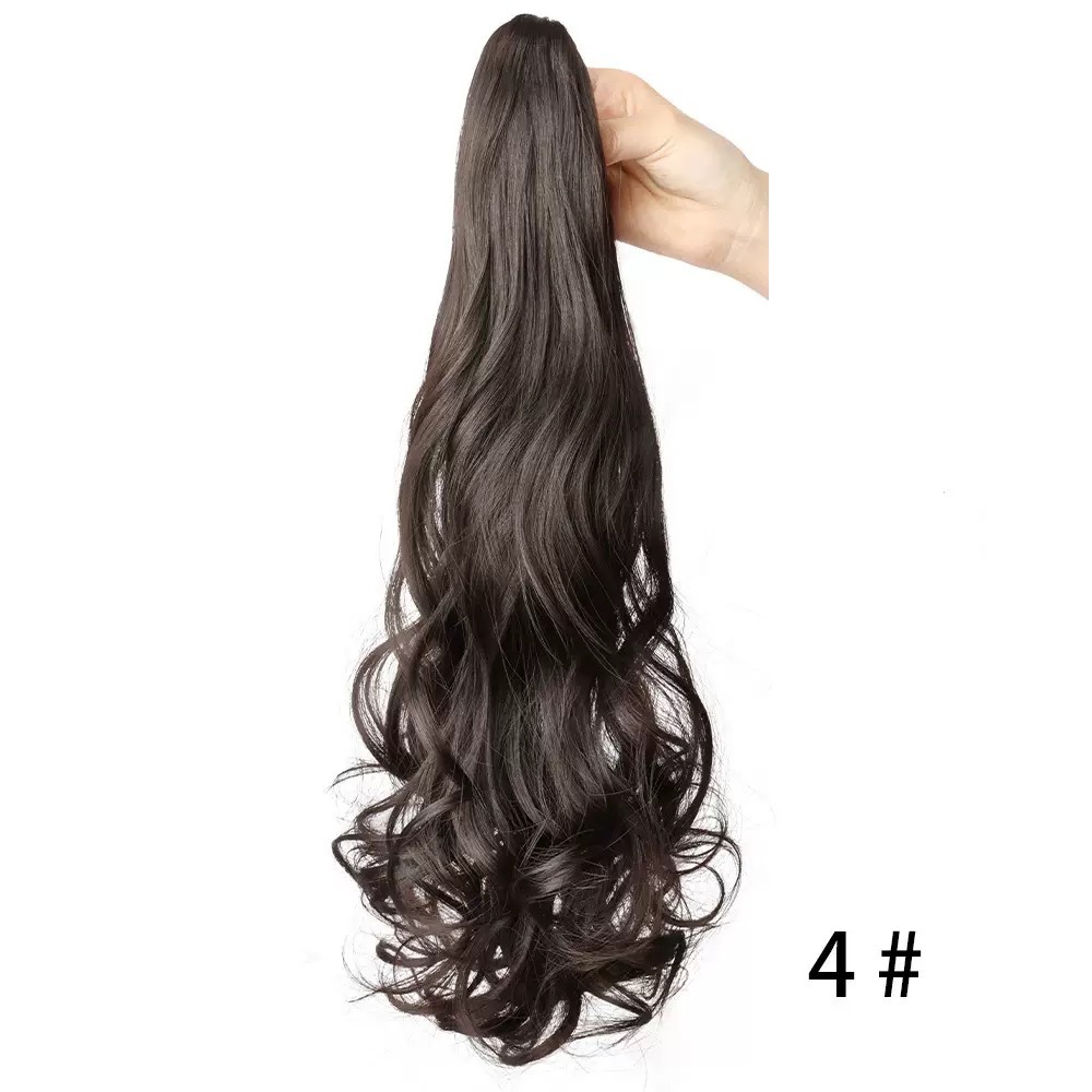 Cauda de caballo, cabello rizado largo, gran onda, garra rizada, cola de caballo, cabello de caballo, pelucón de cabeza alta, cola de caballo