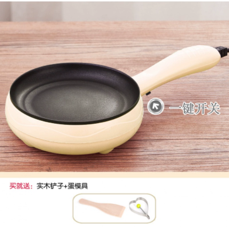 JX55 fried egg pot plug -in, automatic broken level bottom pancake, non -stick pan, boiled egg frying eggs, mini multi -functional home