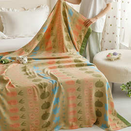 新品竹纤维毛巾被竹棉夏季盖毯单双人薄款夏凉空调毯盖厂家直批