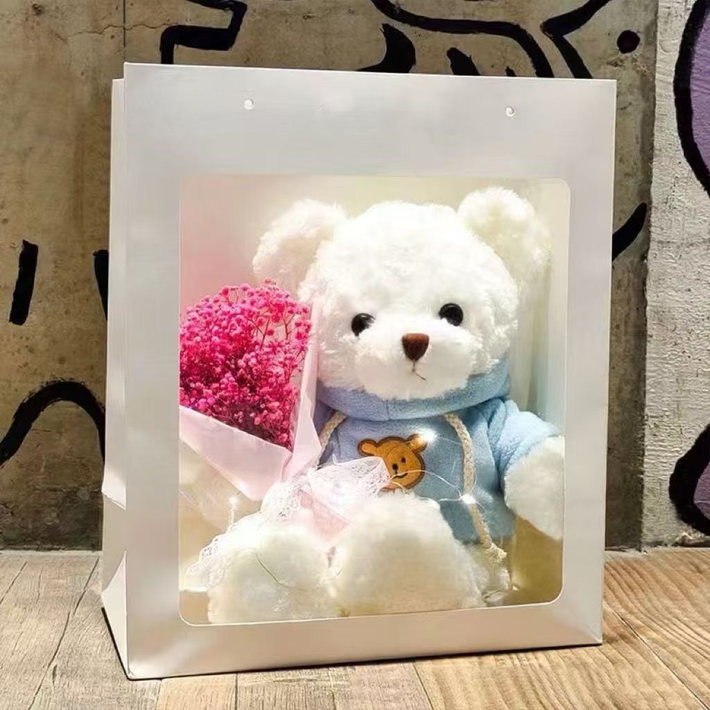 Regalos de cumpleaños juguetes de peluche muñeca novia para enviar a una chica especial Qixian Día de San Valentín