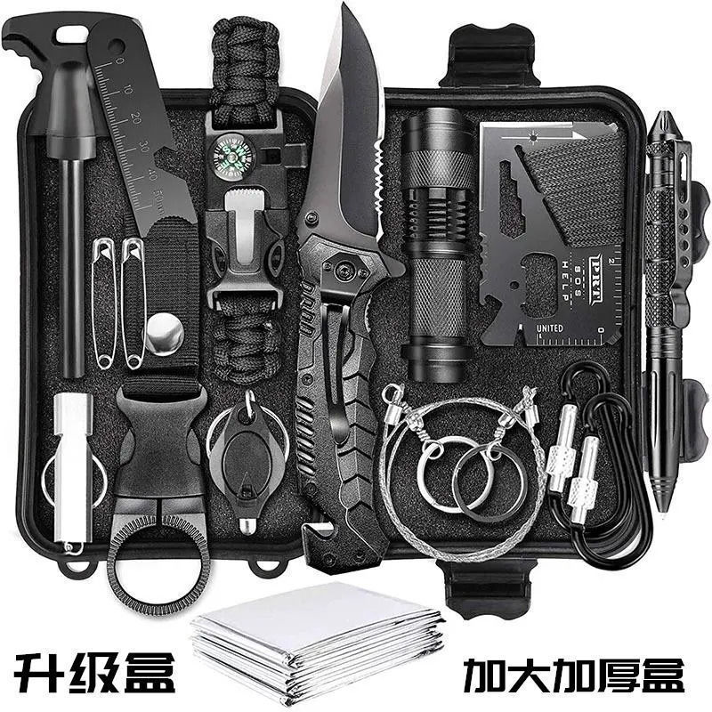 贝爷同款多功能组合工具荒野求生套装应急户外用品装备|undefined