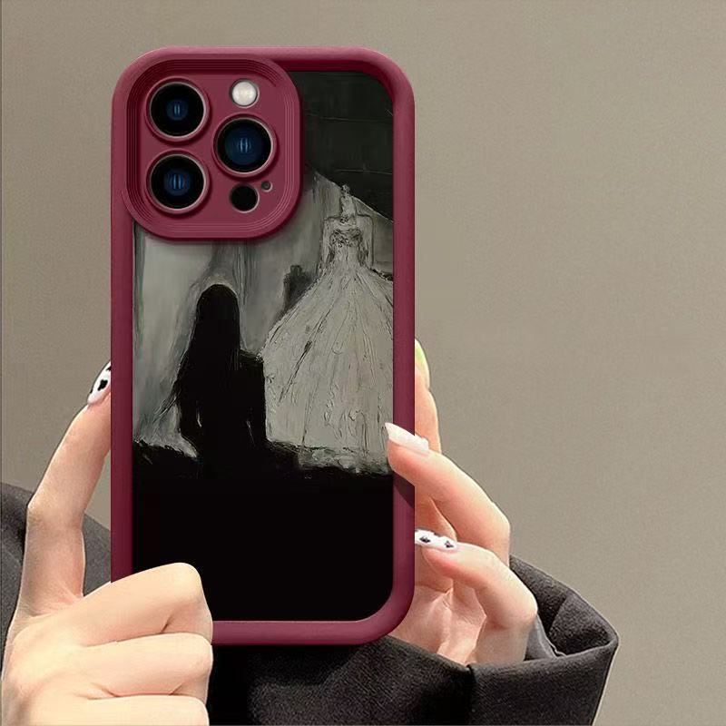 Funda para iPhone 17 Pro con diseño de vestido de novia, Apple 15 a prueba de golpes, 14 estilo europeo y americano, 13 Pro Max nuevo modelo, 16X.