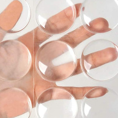 Refrigerator anti-collision sticker door handle transparent wall sticker silicone pad traceless furniture wall anti-collision artifact door rear anti-collision pad