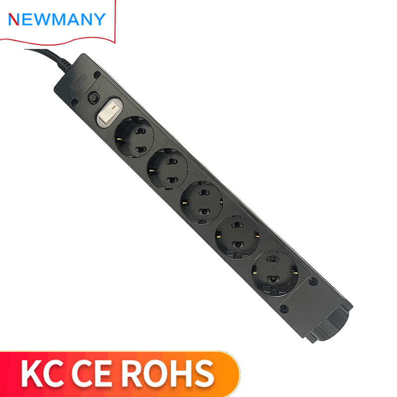 欧规排插移动式插座德标韩国拖线板欧洲德国插排PM-2069NS插头