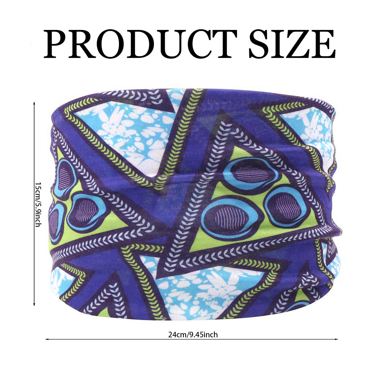 29g Weight Hair Band Hair Accessories Type 1 Piece Quantity Holiday, Travel Occasion Printing Pattern Women's Gender Bohemian Style Women's Bohemian Printing Hair Band 2