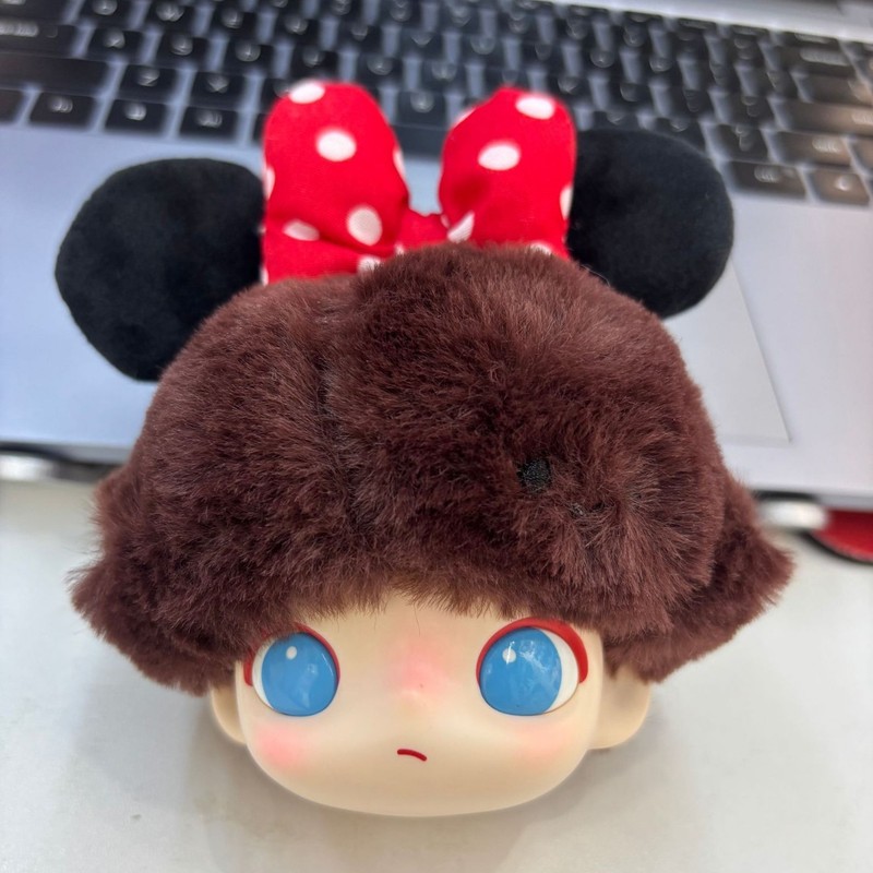新製品 DIMOMO 小頭シリーズビニールぬいぐるみキーホルダー女の子かわいいバッグペンダント車のキーチェーンバッチ|undefined